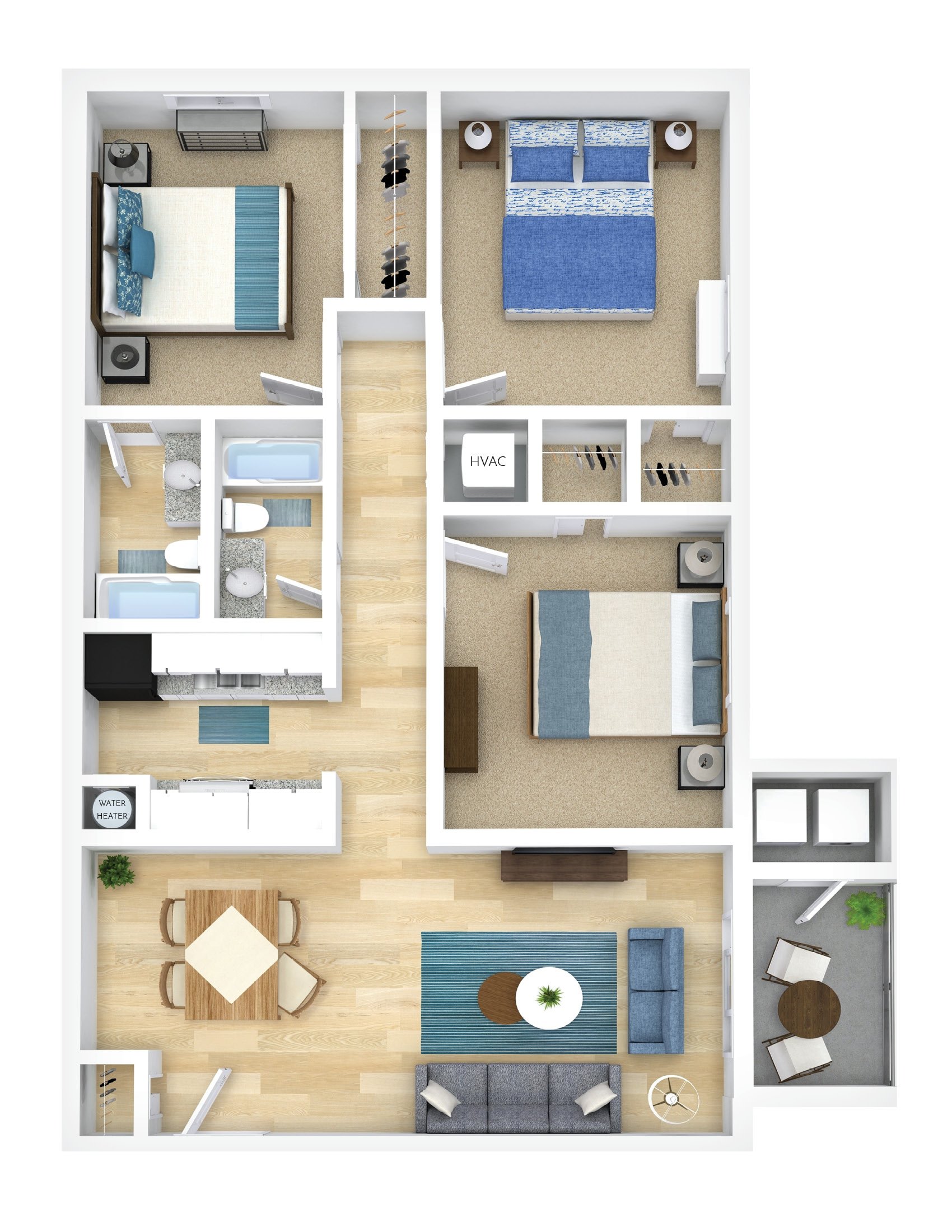 Apartments near Pensacola FL | 1, 2, and 3-Bedrooms | Hunter’s Pointe