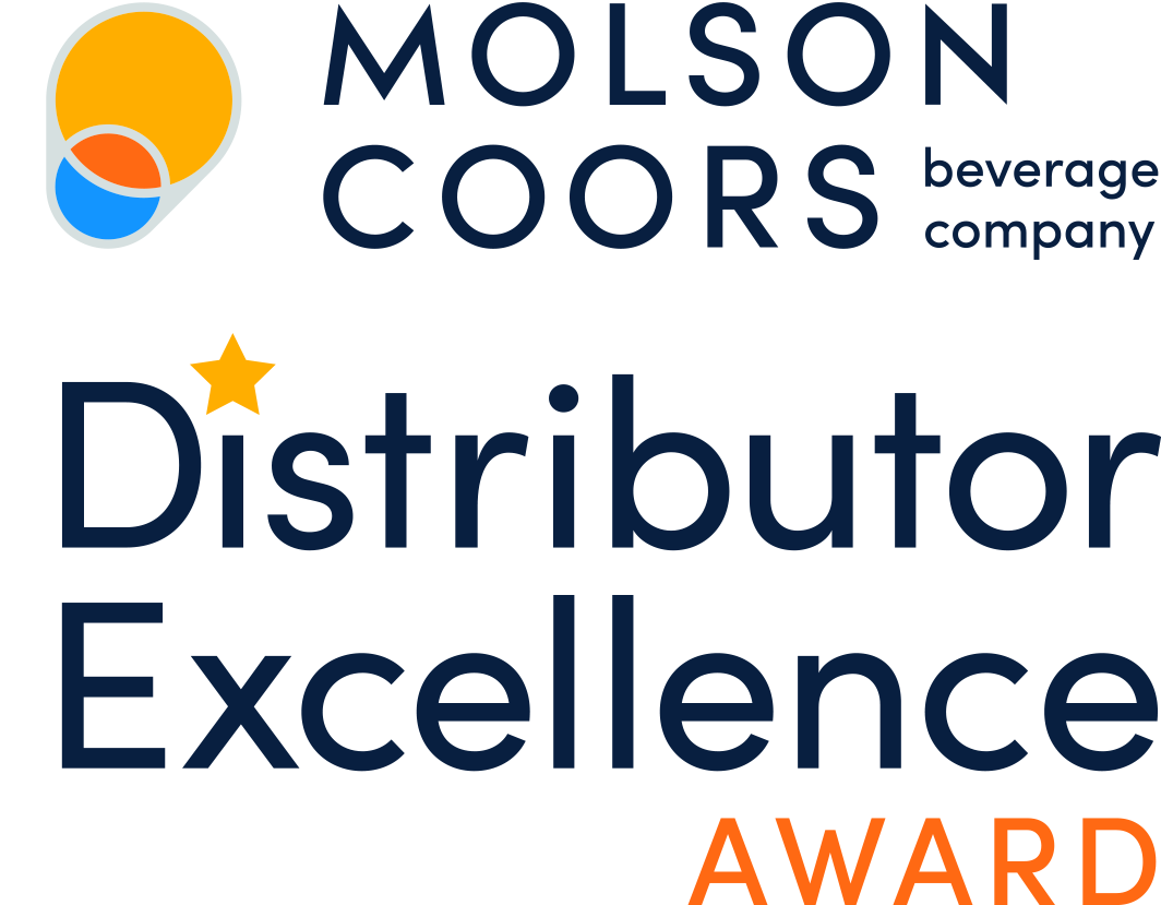 Molson coors beverage company has won the molson coors distributor excellence award.