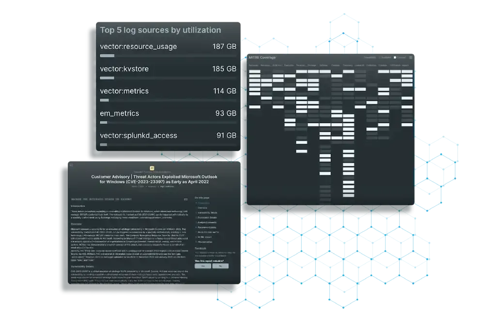 A computer screen with a lot of lines on it