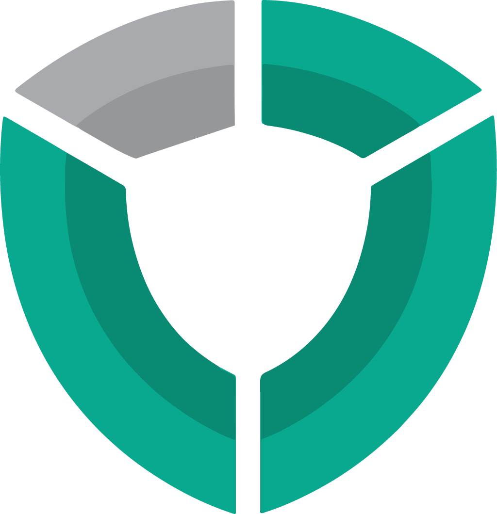 cyber security shield up logo