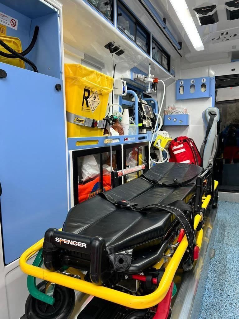 Lettino ambulanza