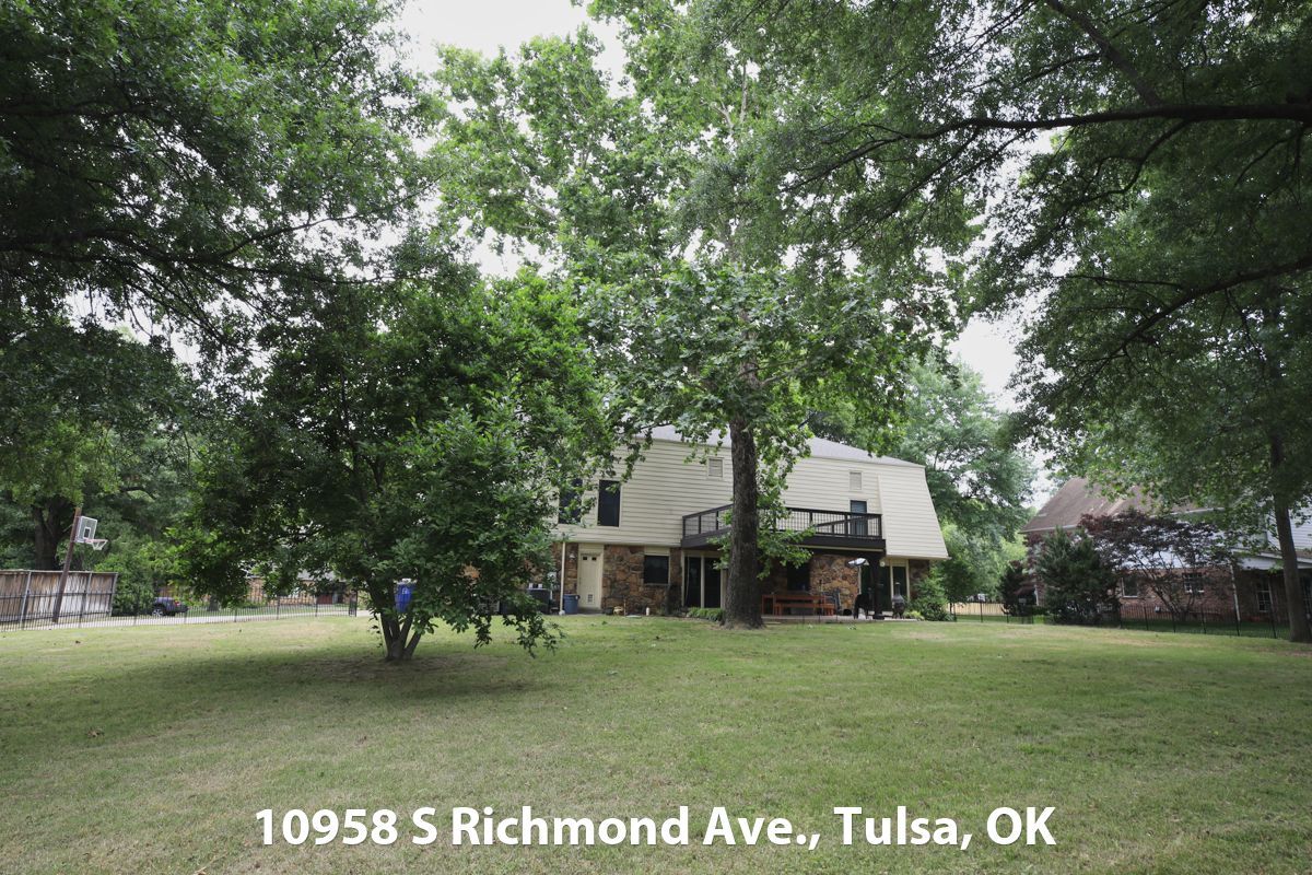 Real estate auction 10958 S Richmond Ave Tulsa, OK