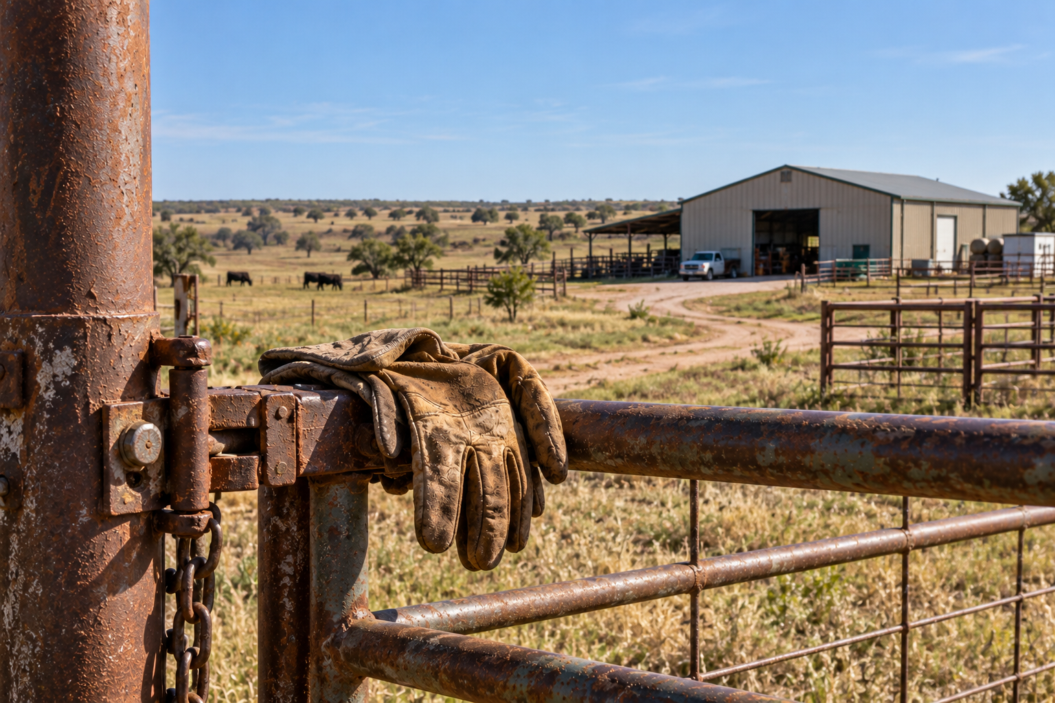 Davs, Oklahoma ranch.