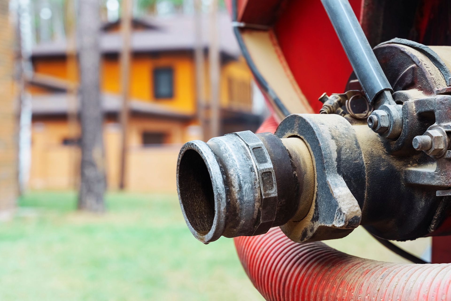Before Pumping - Midland, TX - Terrett Septic Tank Company