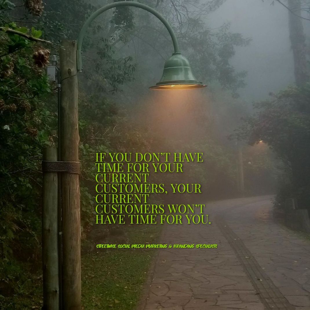 Have time for your customers