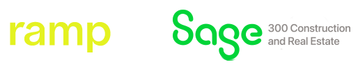 ramp financial corporate credit card software integration to Sage 300 accounting ERP solution