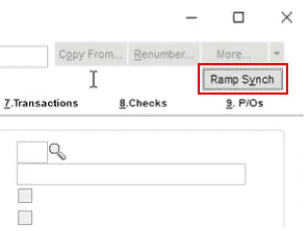 Sage 100 to Ramp Integration User Guide Documentation