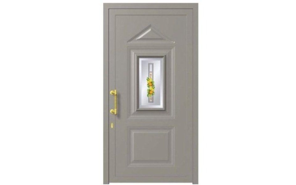 Portoncino grigio blindato