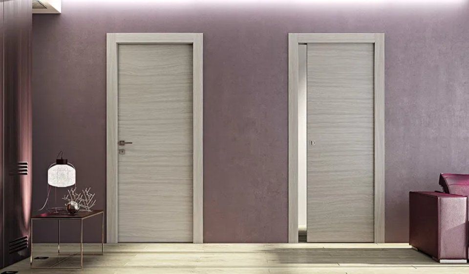Porte da interno grigie