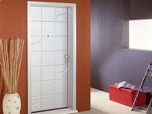 Porta blindata bianca