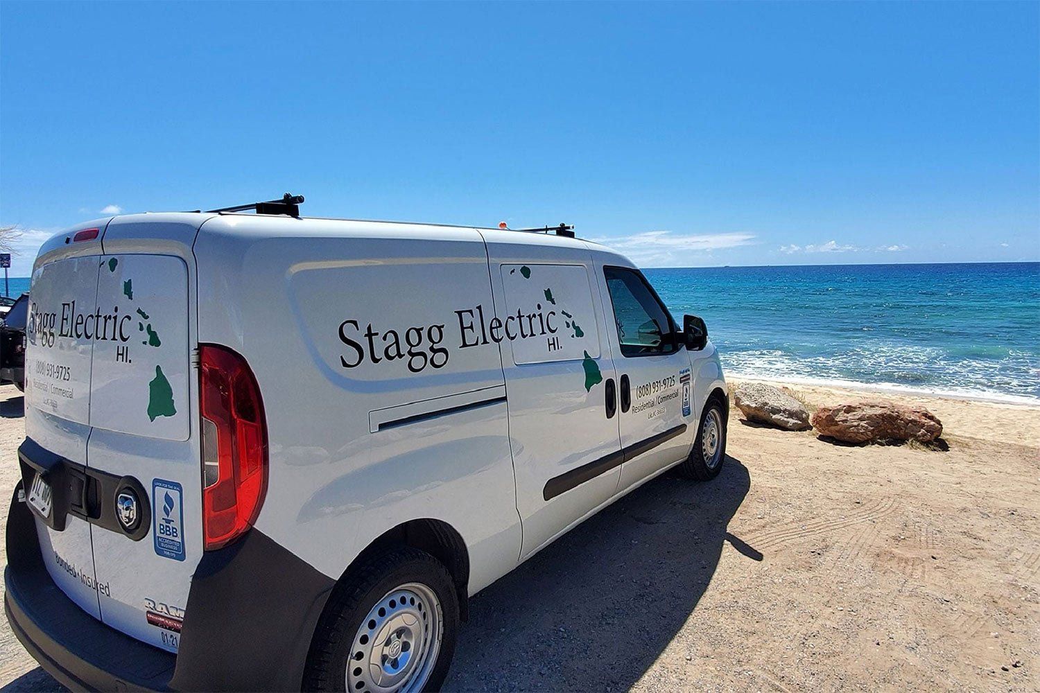 Business Vehicle — Honolulu, HI — Stagg Electric, LLC