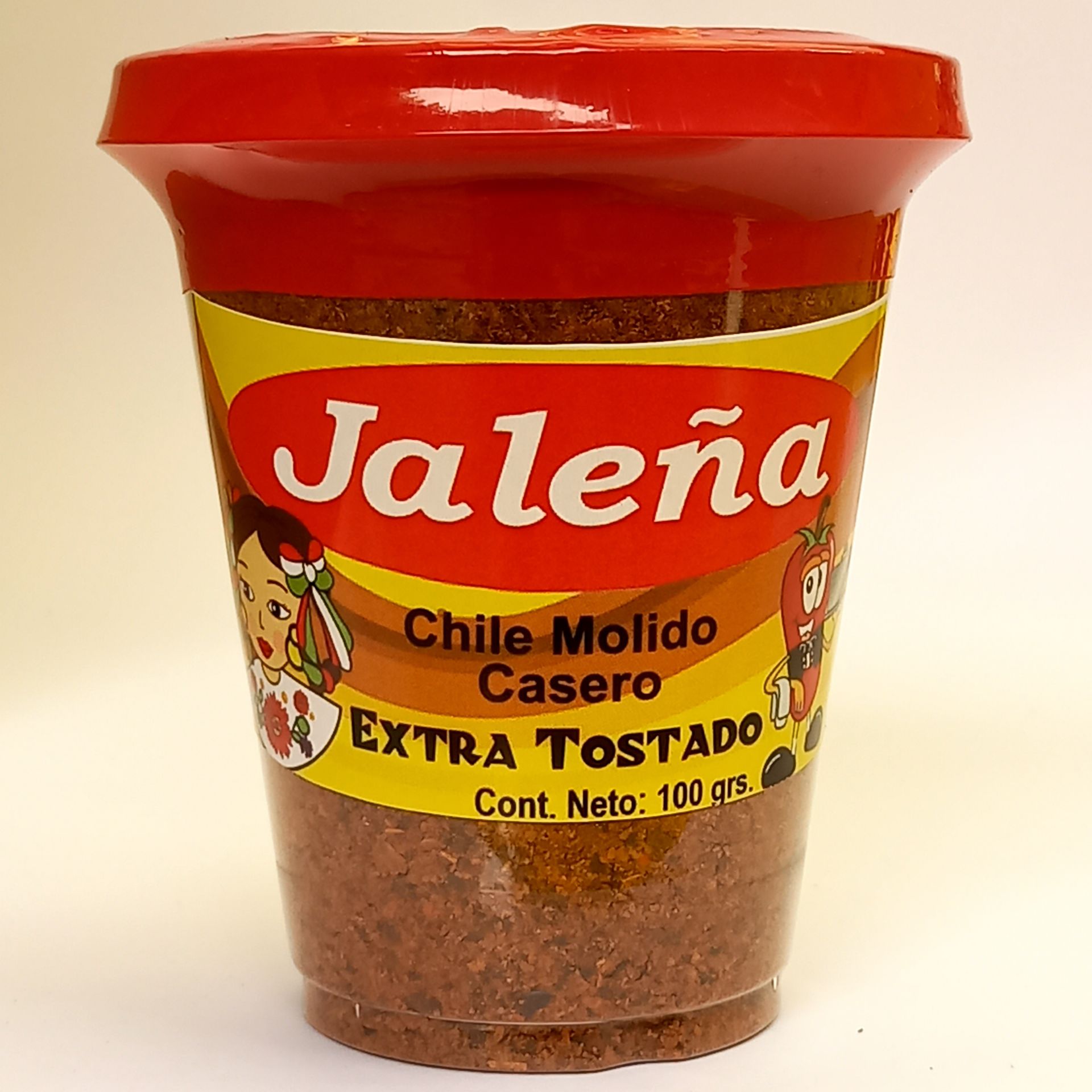Chile Jaleña Extra Tostado 100 gr. (6 Piezas)