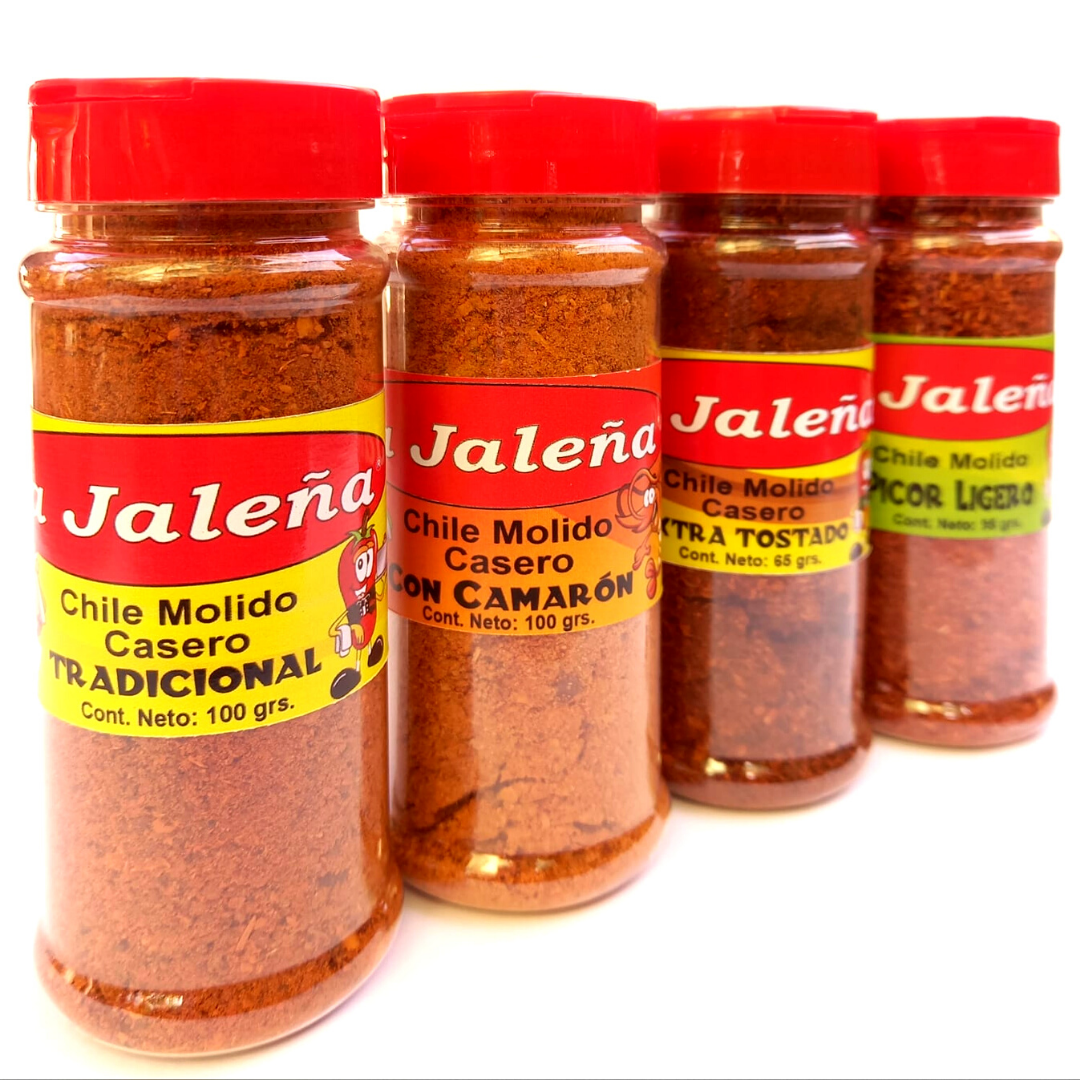 La Jaleña Presentaciones Mixtas con Dispensador (12 Piezas)