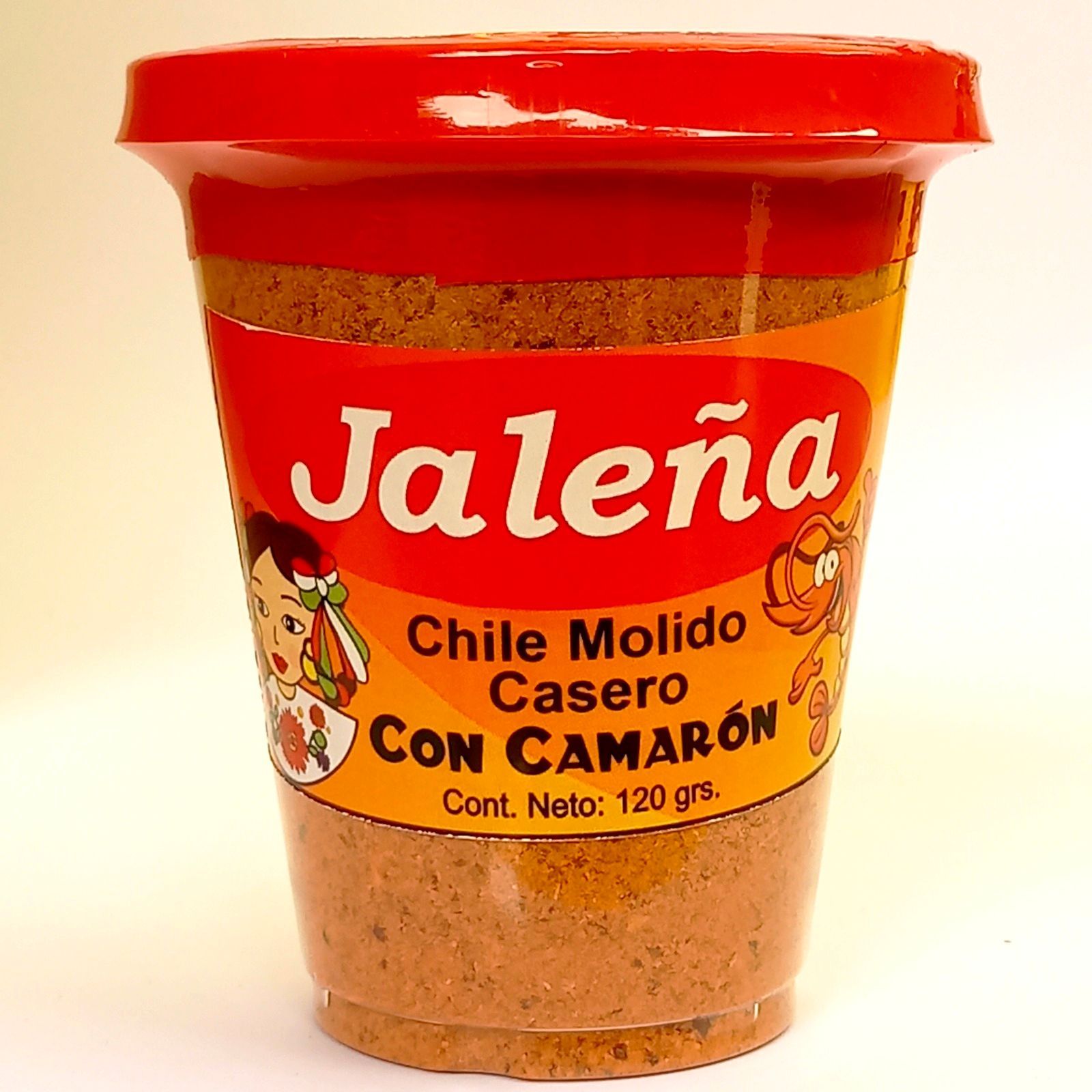 Chile Jaleña con Camarón 120 gr. (12 Piezas)