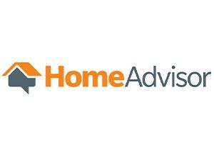 orange and gray HomeAdvisor logo