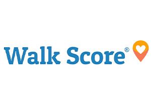 blue and orang Walk Score logo