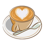 Kaffee mit Schaum