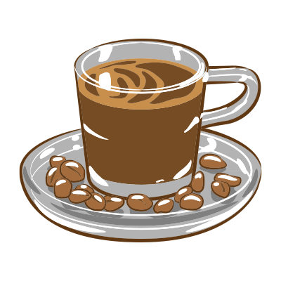 Kaffee schwarz
