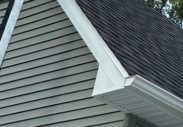 Roofing Maintenance — Roofer Checking Roof and Gutter in Syracuse, IN Roofing Maintenance — Roofer Checking Roof and Gutter in Syracuse, IN