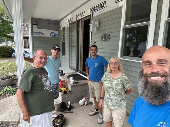 Roofing and Siding Installation Services — House with New Roof and Siding in Syracuse, IN Roofing and Siding Installation Services — House with New Roof and Siding in Syracuse, IN