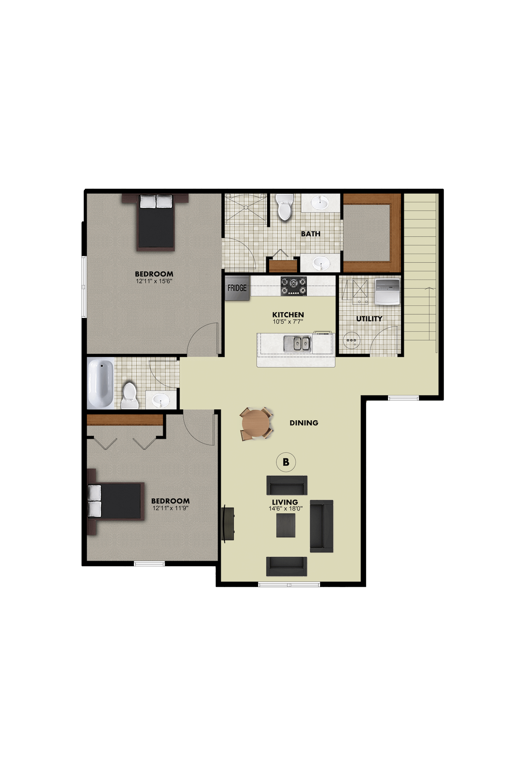 The Boston Floor Plan