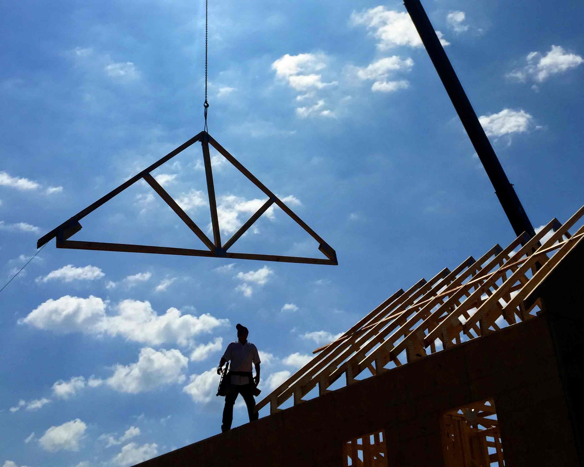 Roof Construction — Oklahoma City, OK — MRC Lifting Service Roof Construction — Oklahoma City, OK — MRC Lifting Service