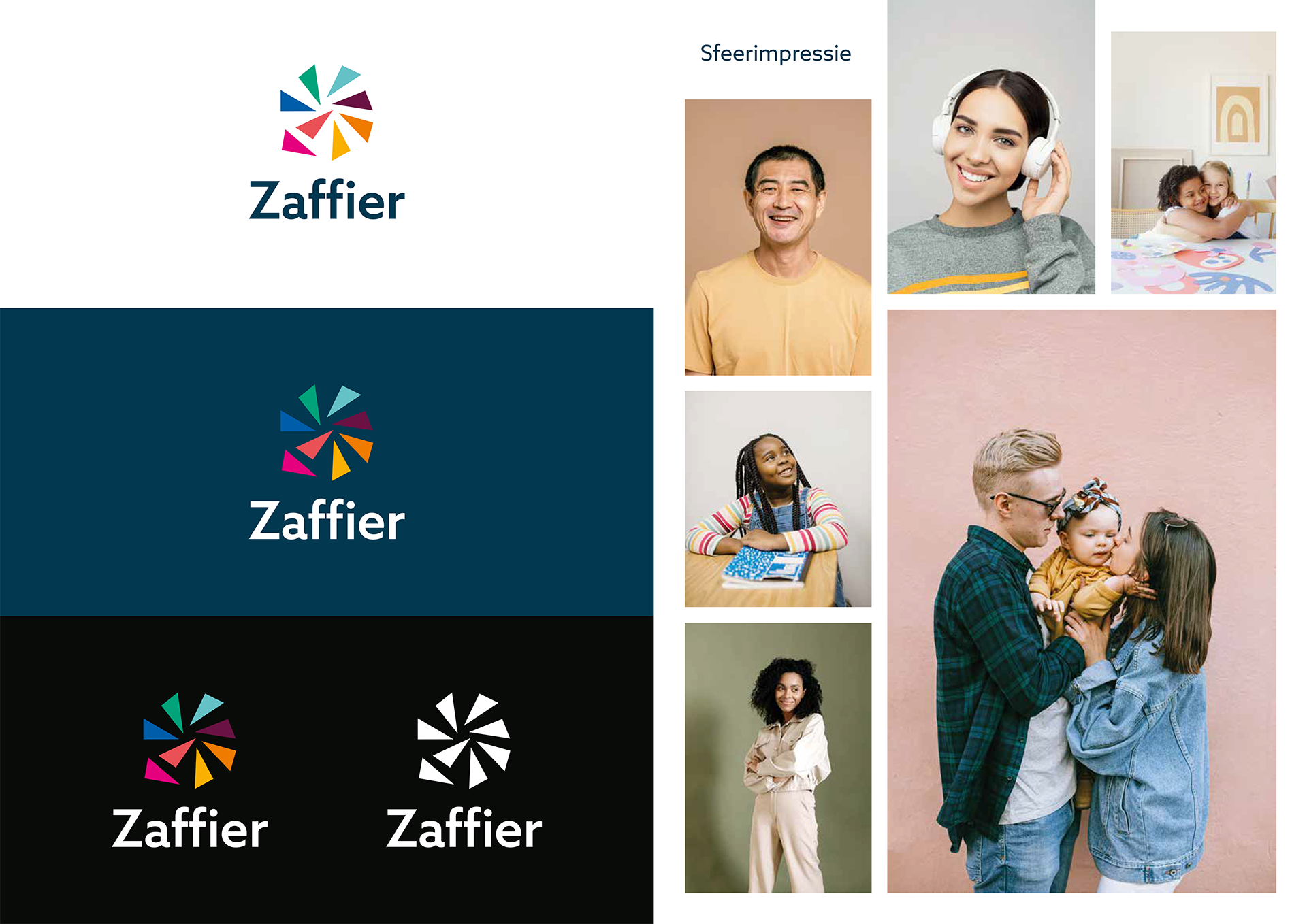 Logo en huisstijlontwerp Alkmaar - Zaffier