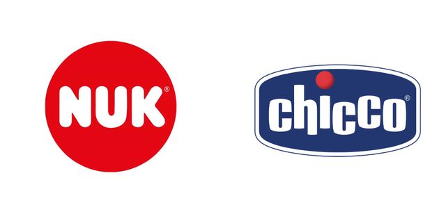 Logo de Nuk y Chicco.
