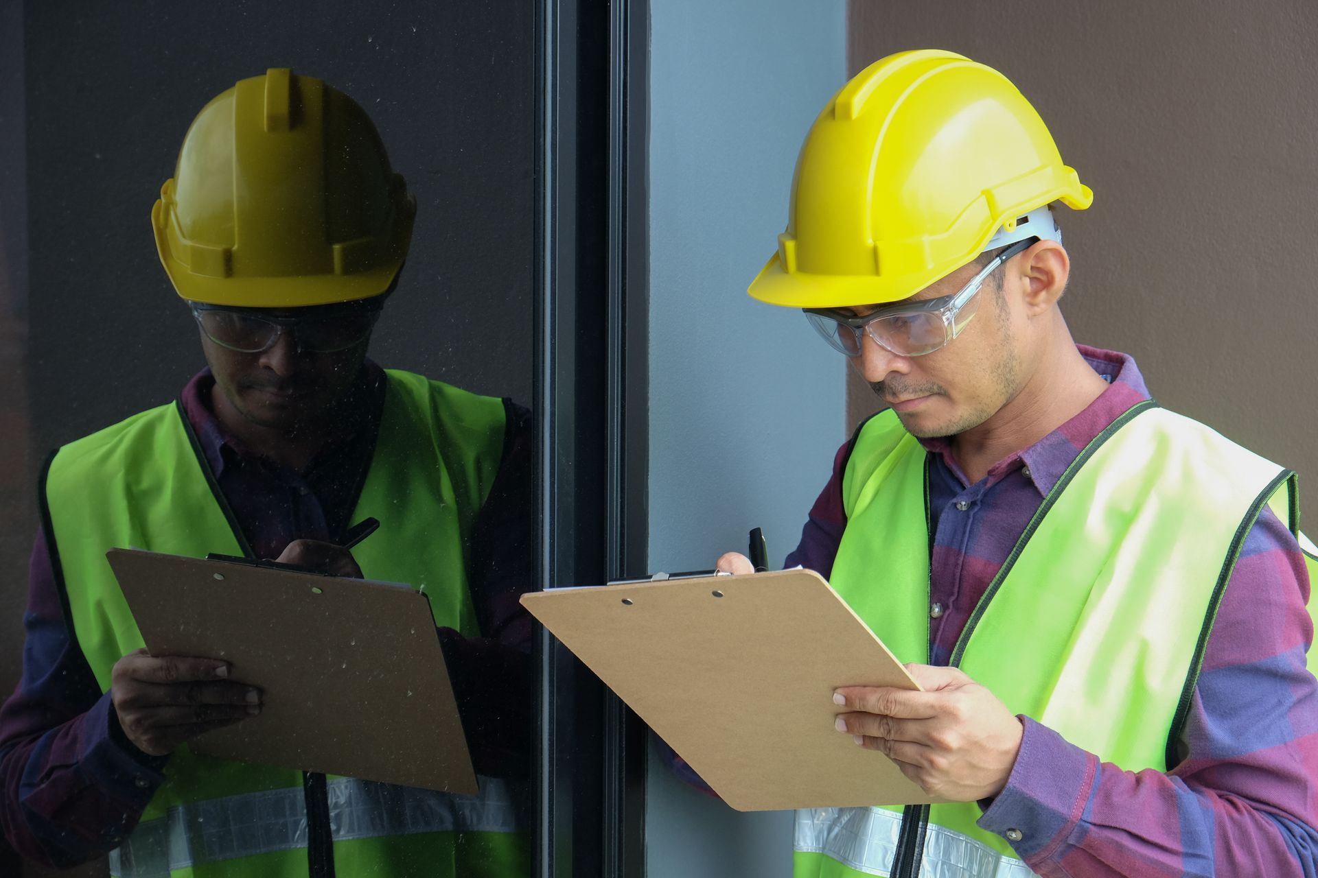Inspection, quality checking and audit concept