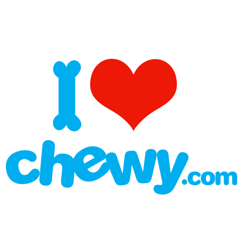 A logo that says i love chewy.com