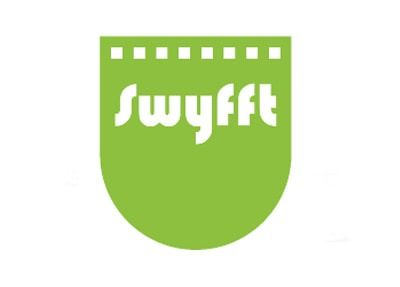 Green shield logo with the word