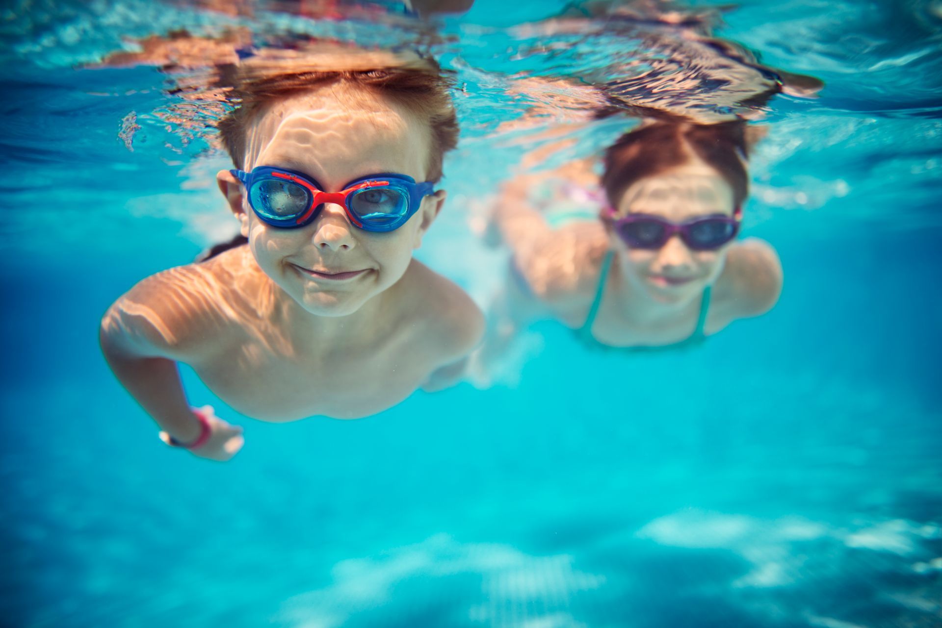 Two Children Swimming | Glendale, AZ | Pool Supply Warehouse