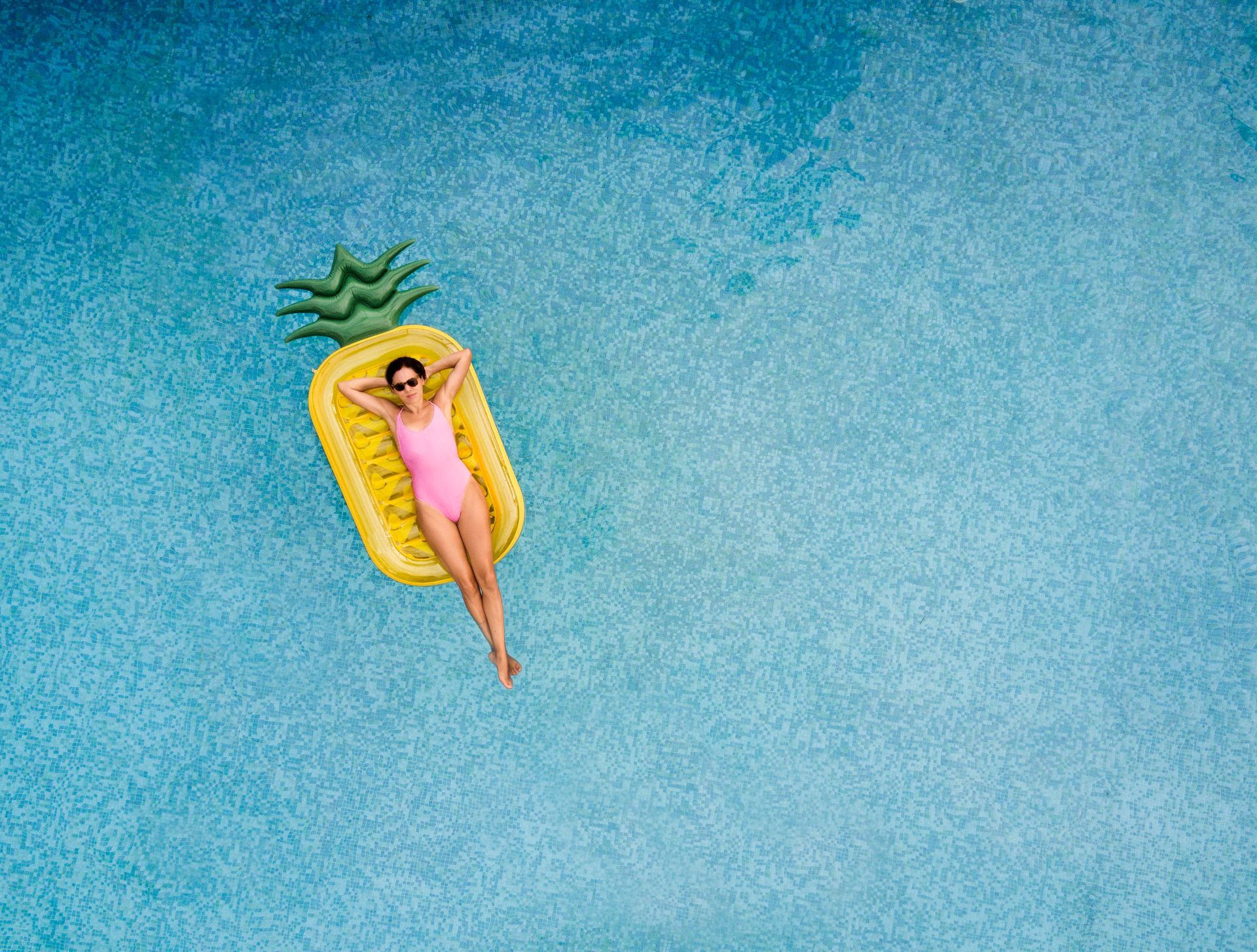 Woman Floating | Glendale, AZ | Pool Supply Warehouse
