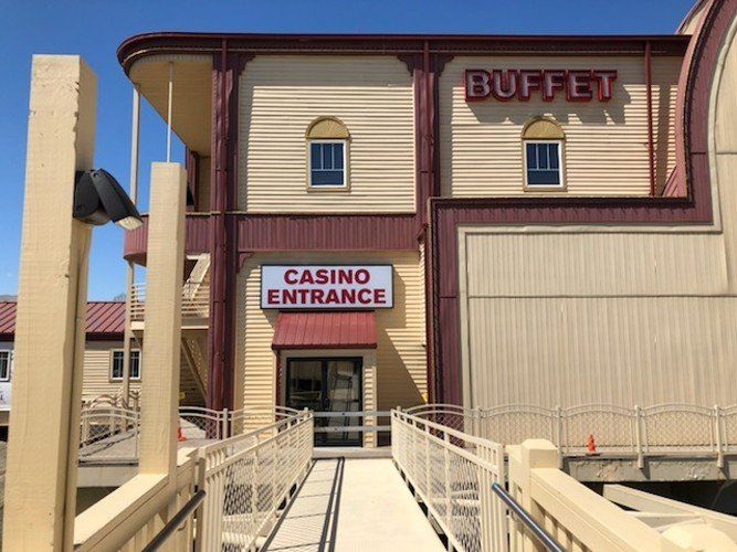 Casino Entrance Building Sign