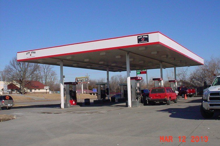 City Star Gas Station Canopy