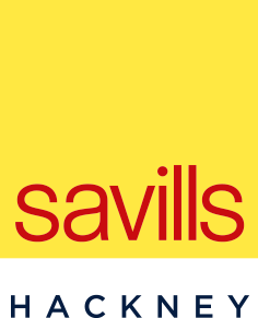 Savills Hackney logo: Red 