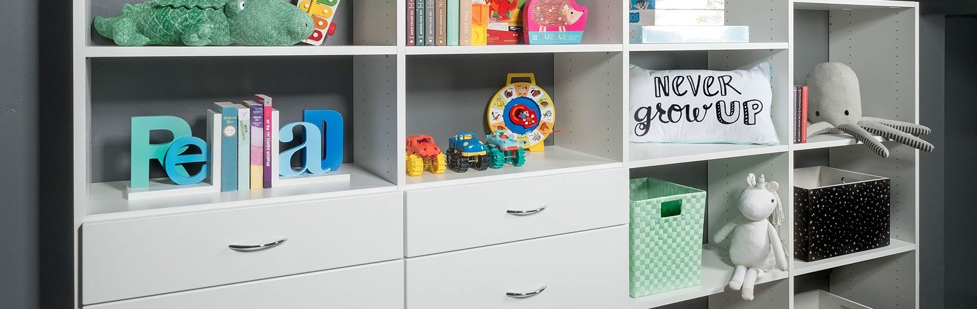 Custom kids' Closet System