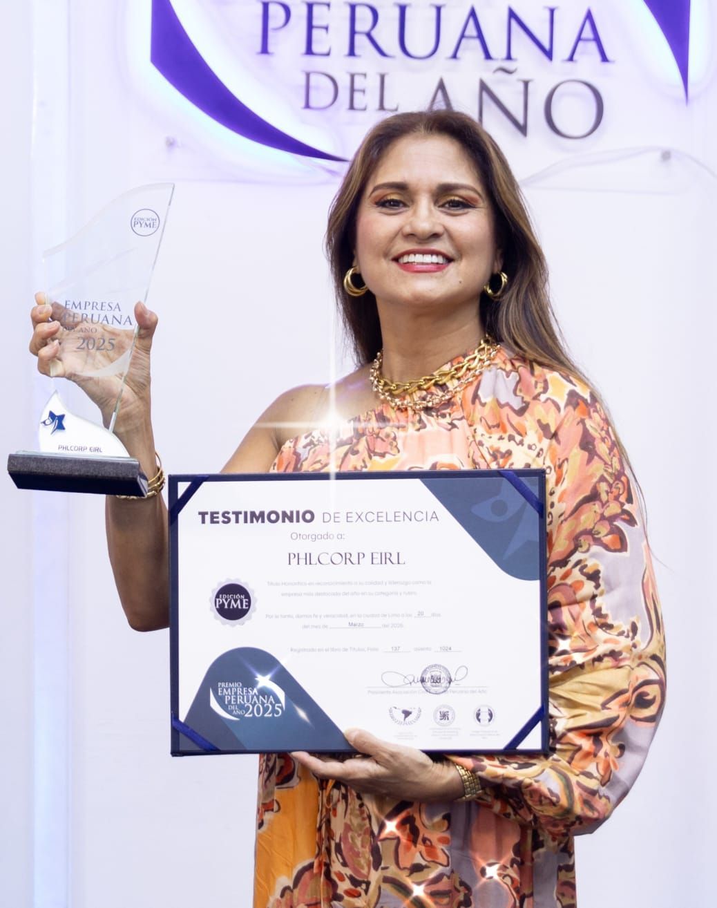 Ganador empresa peruana del año,  edición Pyme