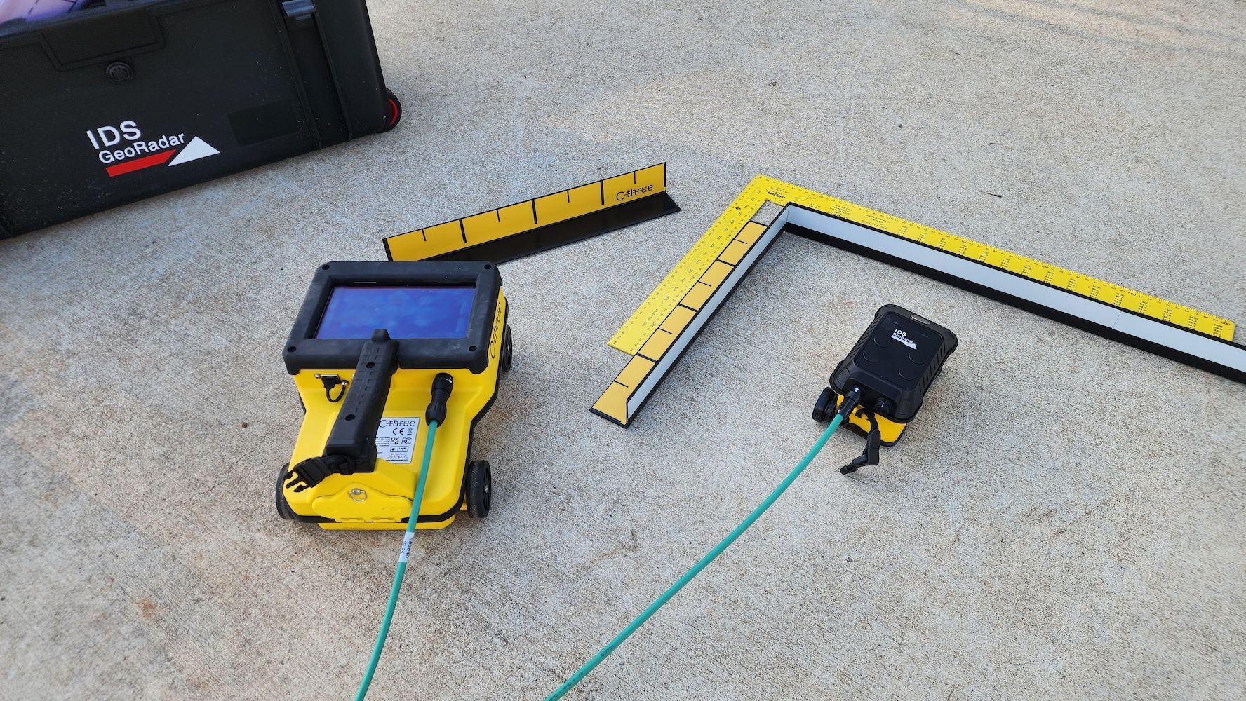 Yellow and Black Ground-penetrating Radar Equipment, Including a Display Unit — Found It Down Under in Goomeri, QLD