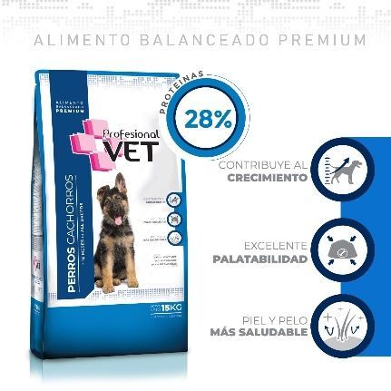 Bolsa de comida para perros etiquetada 