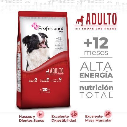 Bolsa de comida para perro con forma de border collie, etiquetada como “Adulto”
