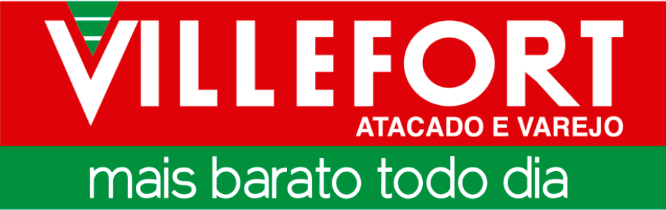 Uma placa vermelha e verde que diz villefort mais barato todo dia