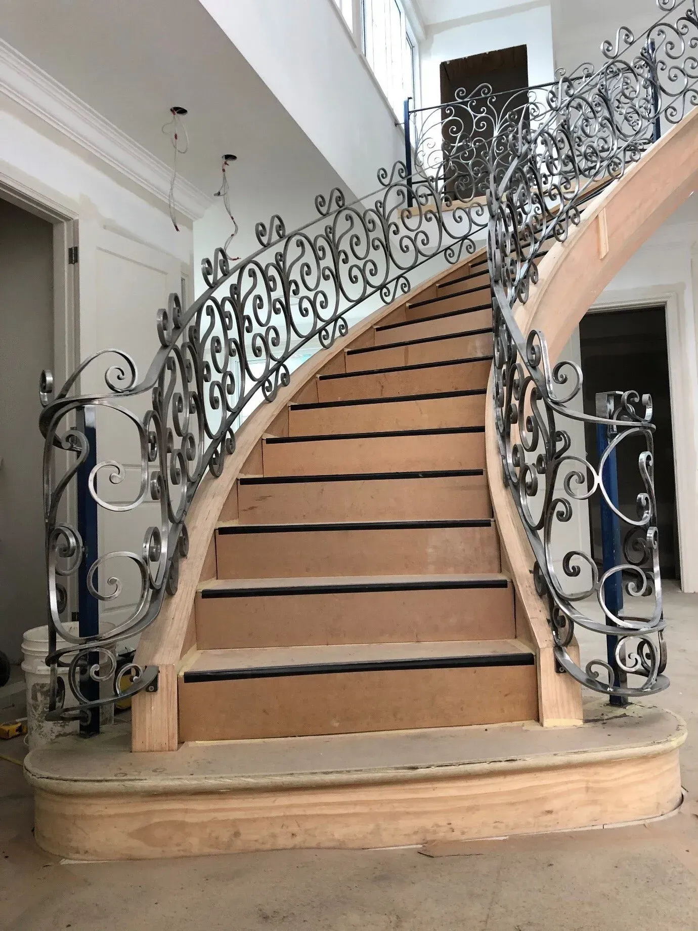 metal work staircase