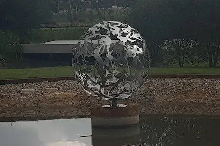 a sculpture by artist Michael Snape