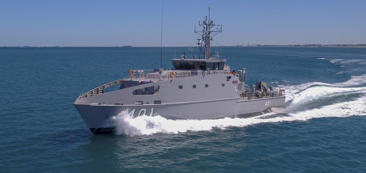 A Large Ship Is Floating On Top Of A Body Of Water — PASMA Electrical In Portsmith, QLD