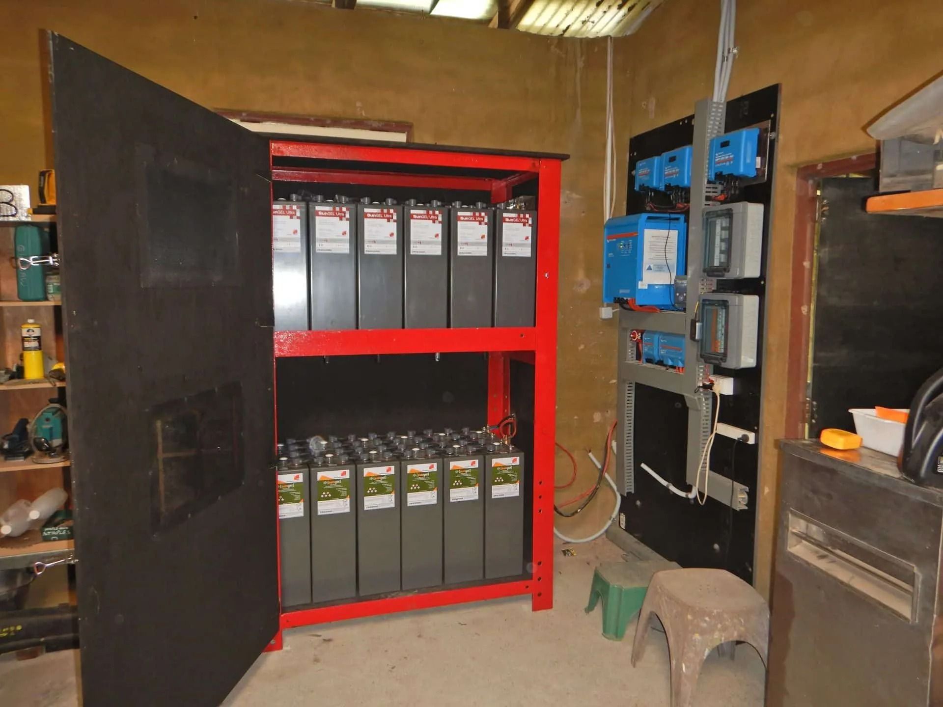 Room With Victron Supplies in Cairns