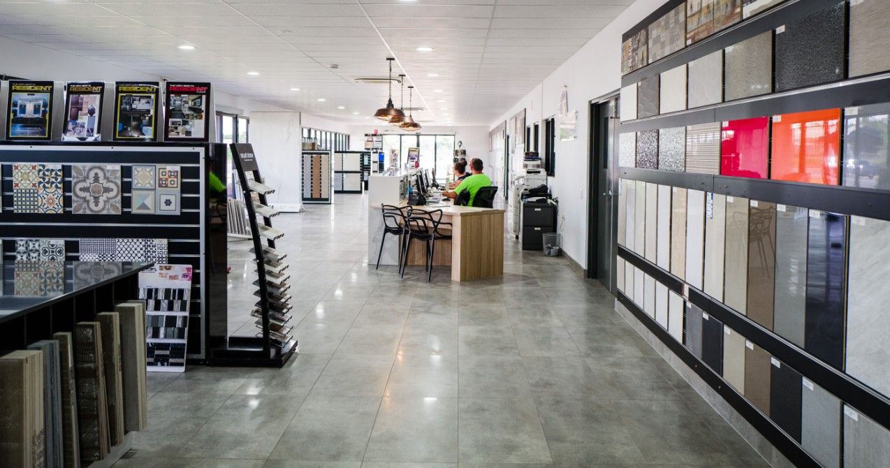 Tile Shop Darwin Extensive Tile Selection Showroom Display — Northern Tile Gallery