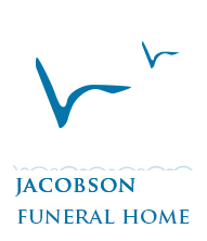The logo for sample funeral home is shown on a white background.