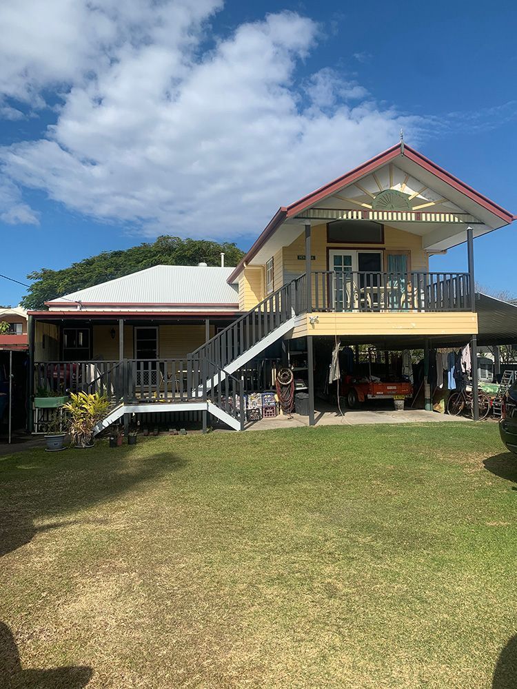 A Large House With Stairs — Simmweld Metal Fabrication and Welding In Tweed Heads, NSW
