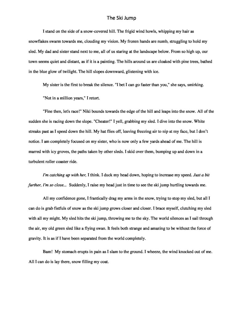 Personal Narrative